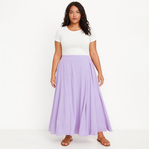 FKSP Dresses & Skirts - FKSP Purple Long Maxi Skirt Size XL